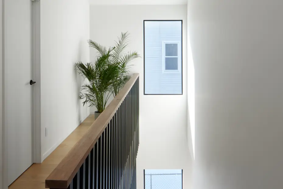 Fiberglass window frames in architectural design is their narrow profile.