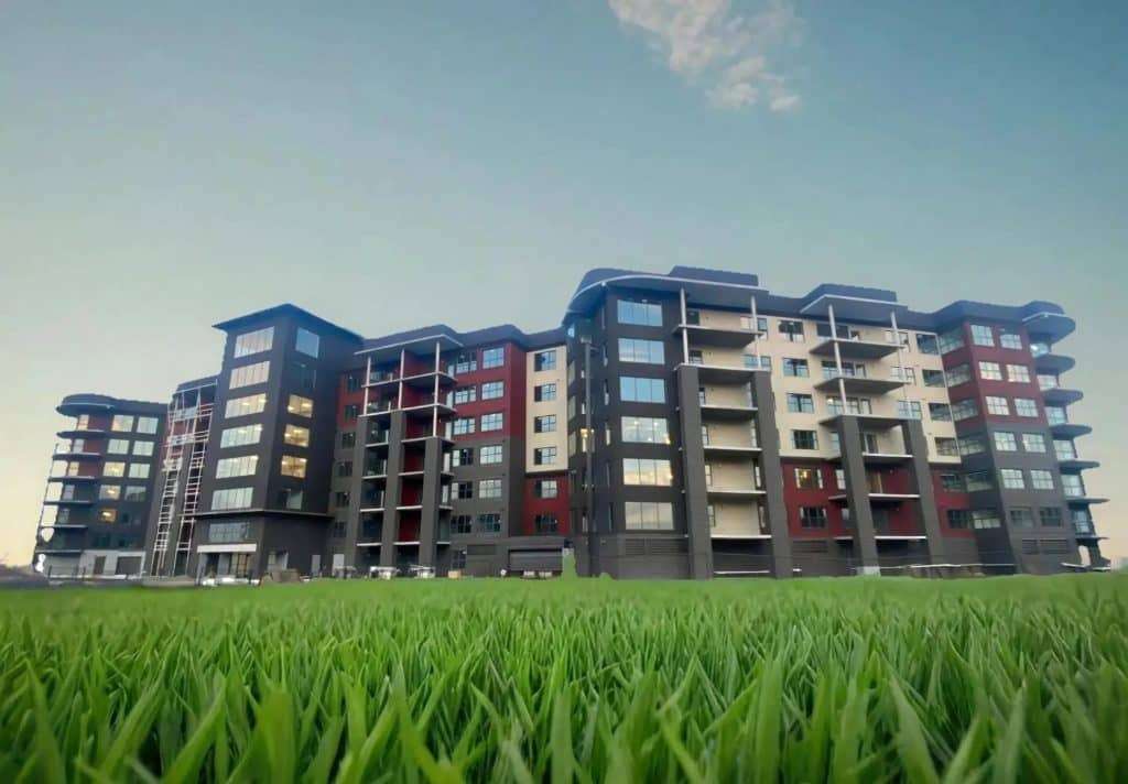 The exterior image of The Link Condominium