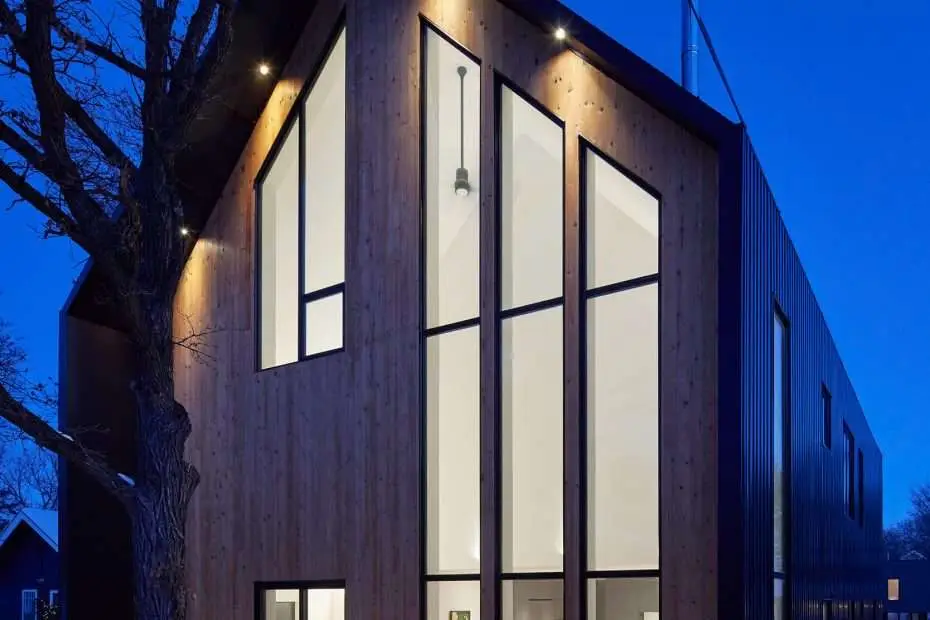 Night View of Gallo Residence - Winnipeg