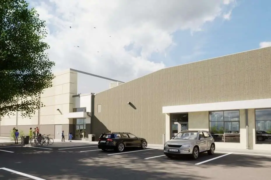 3D Render of Ecole Regent Park School