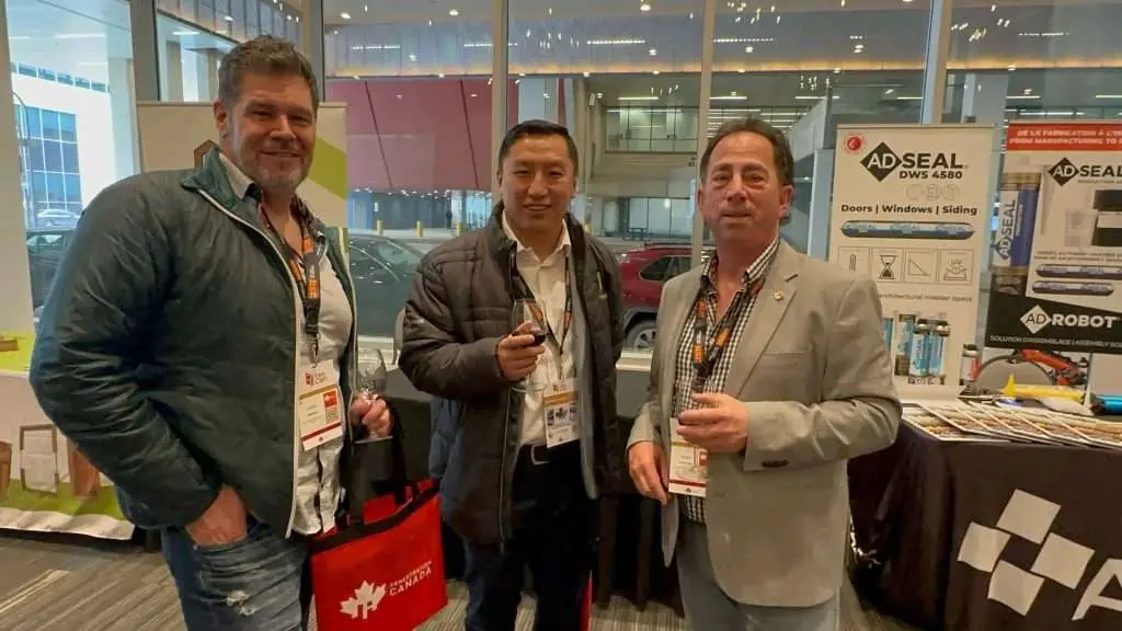 FenCon 2025 with Terry Adamson; Zhen Liu of SILEX Fiberglass Windows & Doors, Dave Goldsmith P.Eng from Cornerstone Building Brands, and Bryan Boyle of Intertek