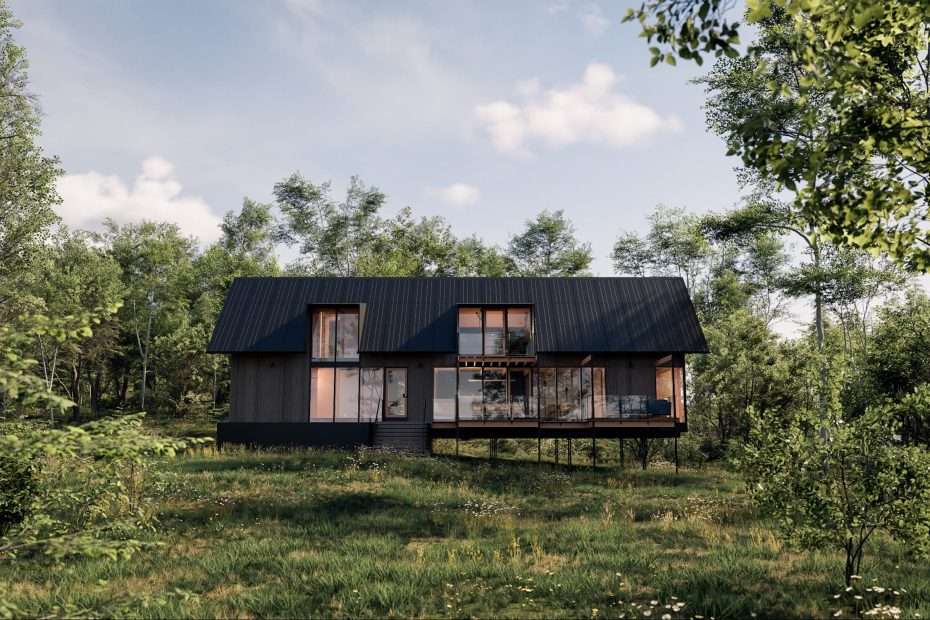 Prefabricated construction meets bespoke design.